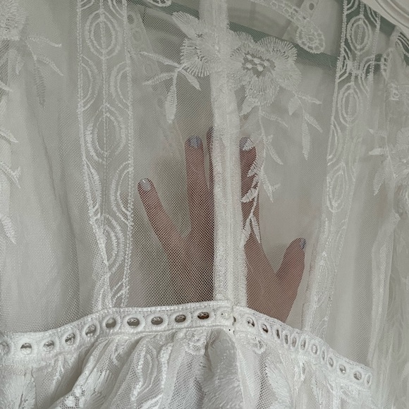 NWT Cupshe white lace dress size small - Picture 5 of 15